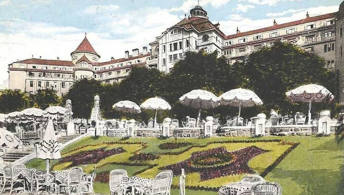 Dobový obrázek hotelu Imperial