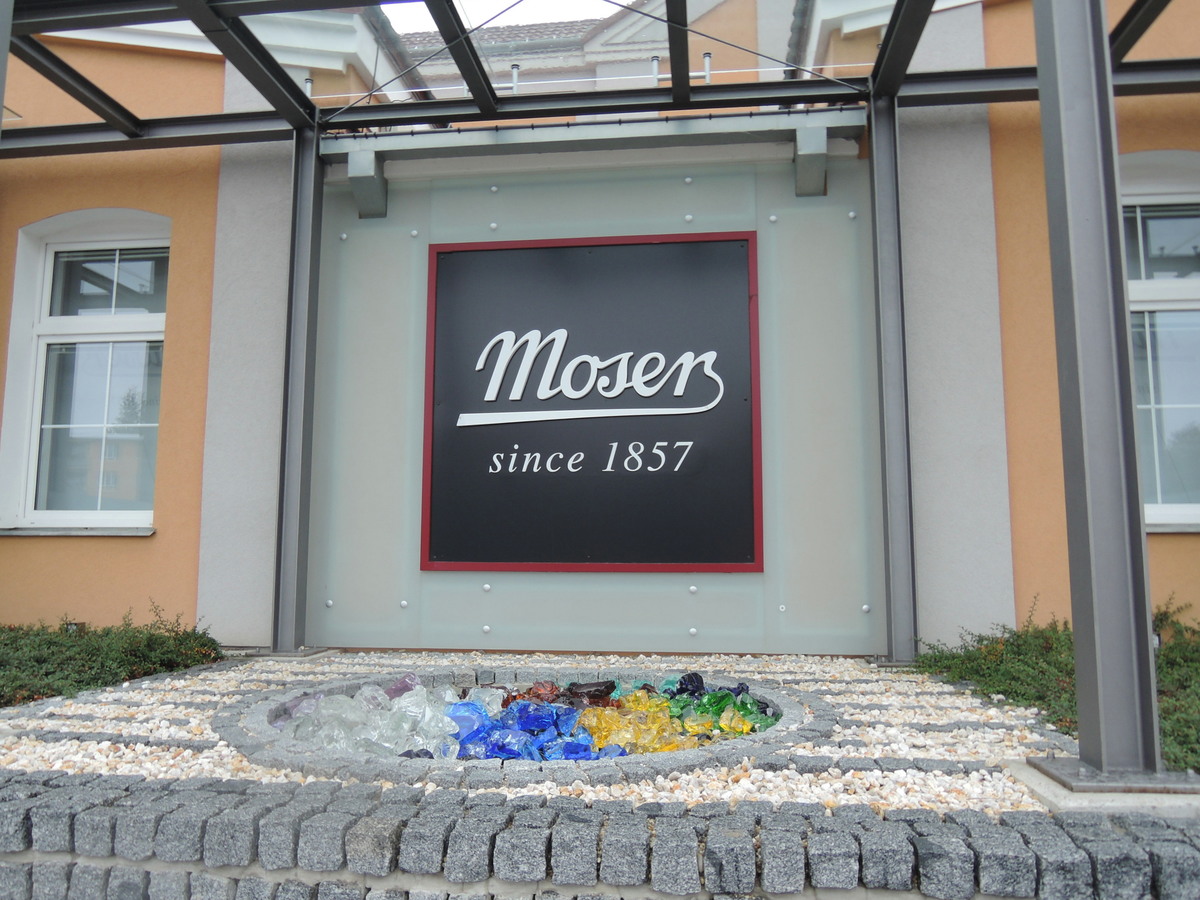 Návštěva firmy Moser v Karlových Varech