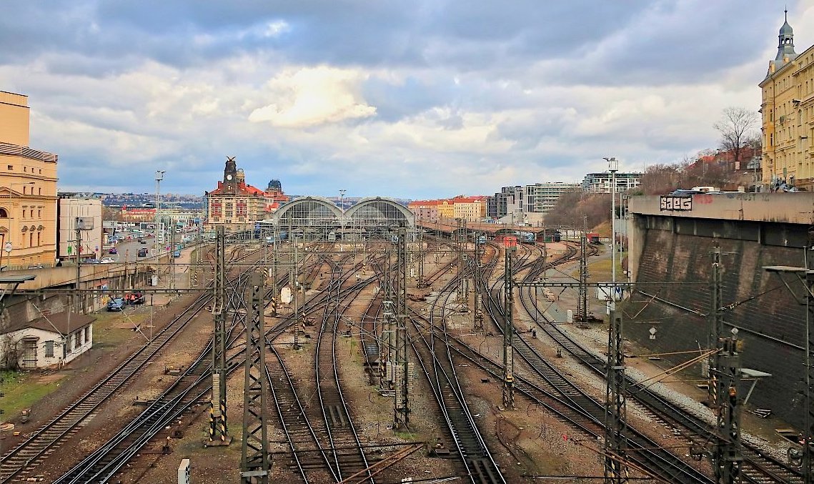 FOTO DNE 30.1.: Irena Mertová - Praha, Hlavní nádraží