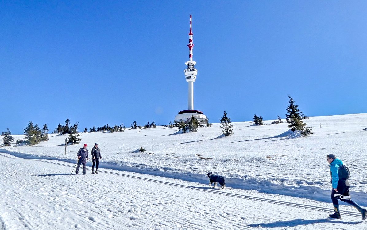 FOTO DNE 22.3.: Libuše Heulerová - Na Praděd nebo z Pradědu