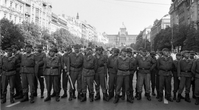 Demonstrace v srpnu 1989
byla předehrou 17. listopadu