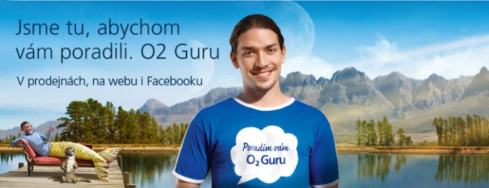 S mobilem či internetem
vám rychle poradí O2 Guru