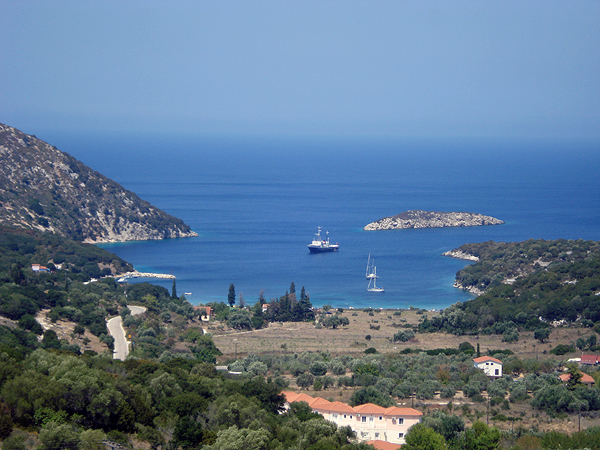 Putování po řeckých ostrovech:
Kefalonie, ostrov pro koupání