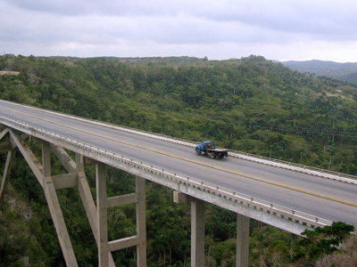 most postaven američany ještě za éry diktátora Batisty