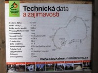 Technická data o výstavbě Stezky v korunách stromů