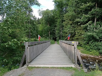 Česko - polská hranice v Neratově