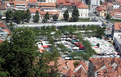 Tržnice v Lublaně*