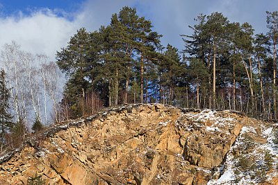 Bývalý lom - Horní Bečva