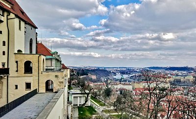 Výhled z Pražského hradu