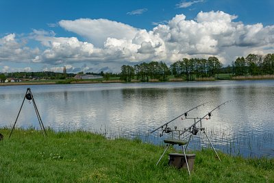 Krásný den na rybníku Brodský