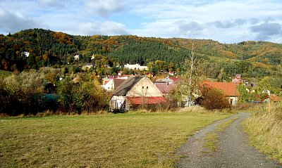 Vesnička Skalice u Litoměřic