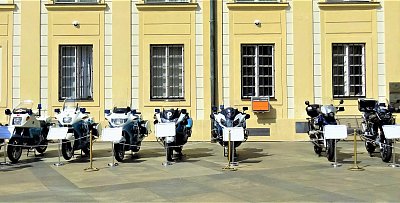 Motocykly Hradní stráže *
