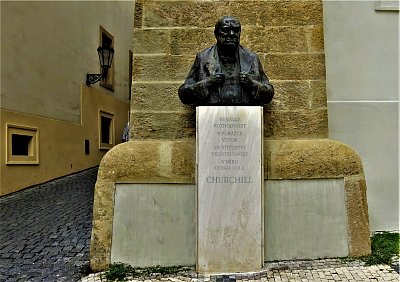 Pomník W. Churchilla *