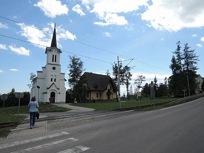 Kostel ve Starém Smokovci - jeden ze tří