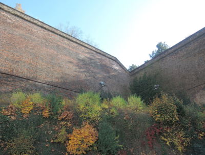 Podzim na hradbách Vyšehradu