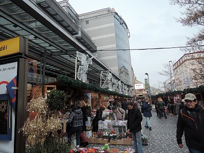Vánoční trhy u Anděla , Praha