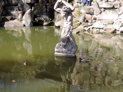 Herkules v Kinského zahradě na Petříně