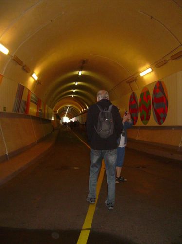 V tunelu k podzemí elektrárny