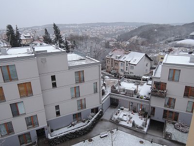 Zima přišla do Prahy na konci února
