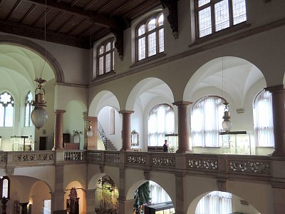 Interiér Severočeského muzea v Liberci