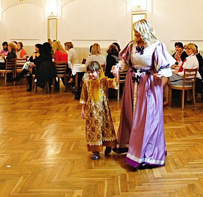 Historická - Vanda Blaškovič s vnučkou