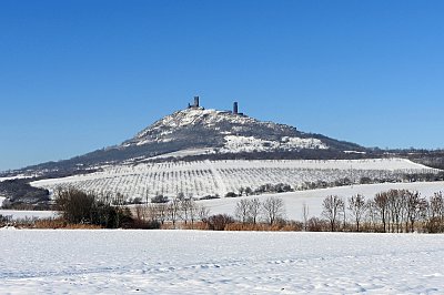 Zima v Českém středohoří - Házmburk