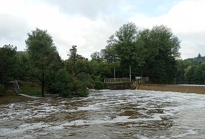 Svratka v Brně, děkujeme přehradě ...