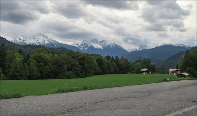 Berchtesgaden, už nasněženo*
