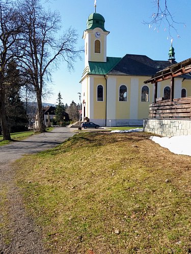 Kostel sv.Václava v Harrachově