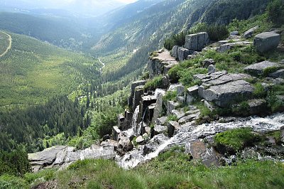 Pančavský vodopád před 10 lety