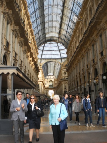 Obchodní galerie v Miláně