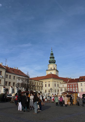 V pozadí zámek