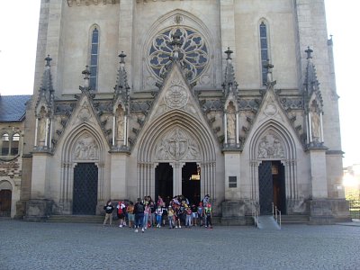 Katedrála je cílem mnoha školních výletů