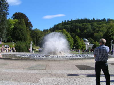 Mariánské Lázně fontána