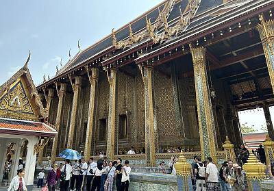 Z královského paláce v Bangkoku