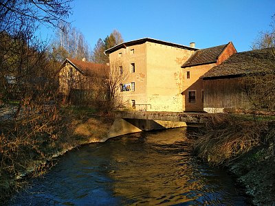 Starý mlýn Chřenovice.