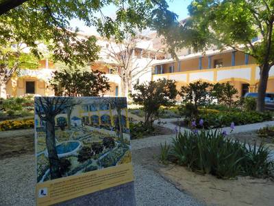 Arles - zahrada u nemocnice