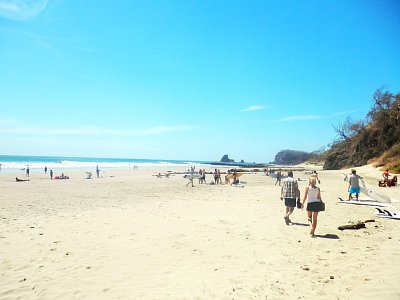 Pláž nedaleko San Juan del Sur