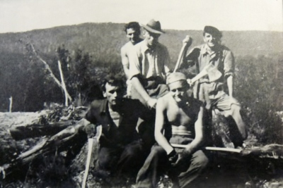dřevorubcem 1950.jpg