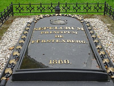 Nižbor - hrobka Fürstenberků