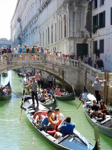 Benátky-čilý ruch