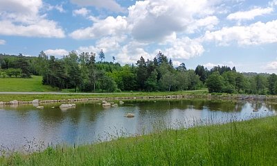 Valtínovský rybník.