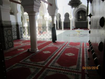 pohled do mešity