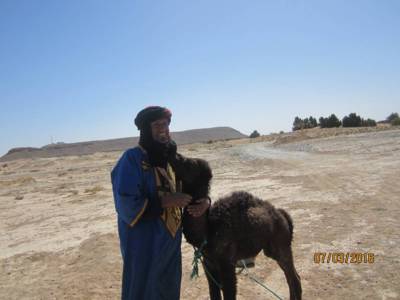 tuareg a jeho kamarád