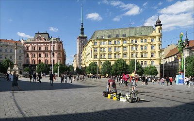 Největší a zároveň nejstarší náměstí v Brně, Náměstí svobody