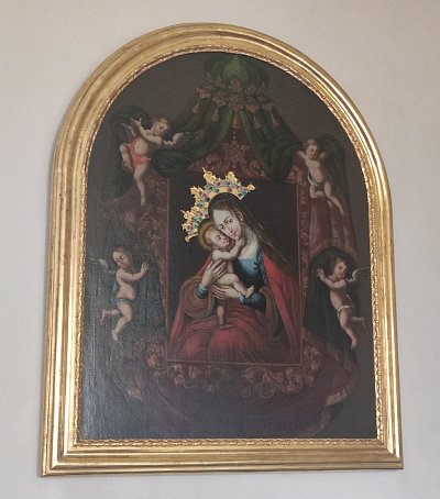Obraz Panny Marie Pomocné v klášteře v Teplé