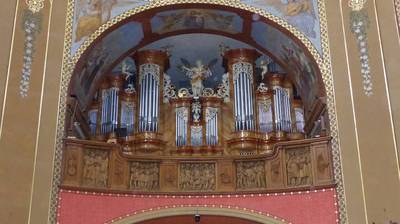 Varhany v bazilice na Hostýně