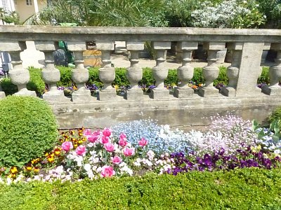 V Květné zahradě v Kroměříži