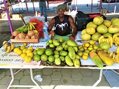 Paramaribo - haitský trh
