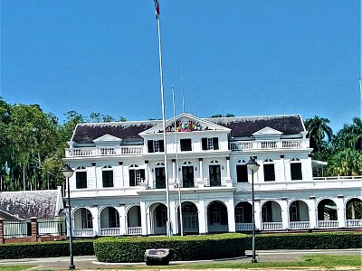 Paramaribo - prezidentský palác